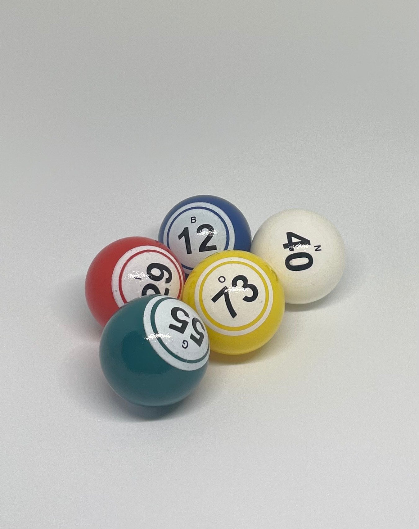 Set de bolas de bingo de 2 caras