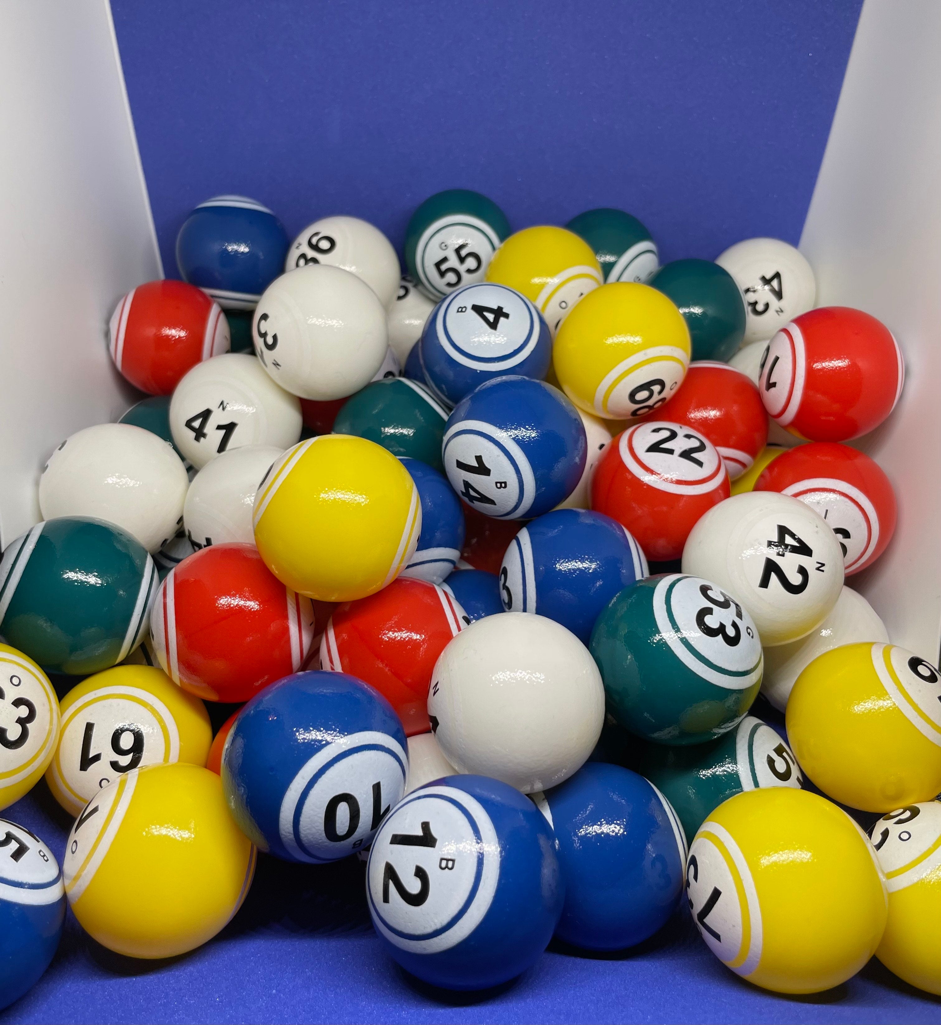 Set de bolas de bingo de 6 caras